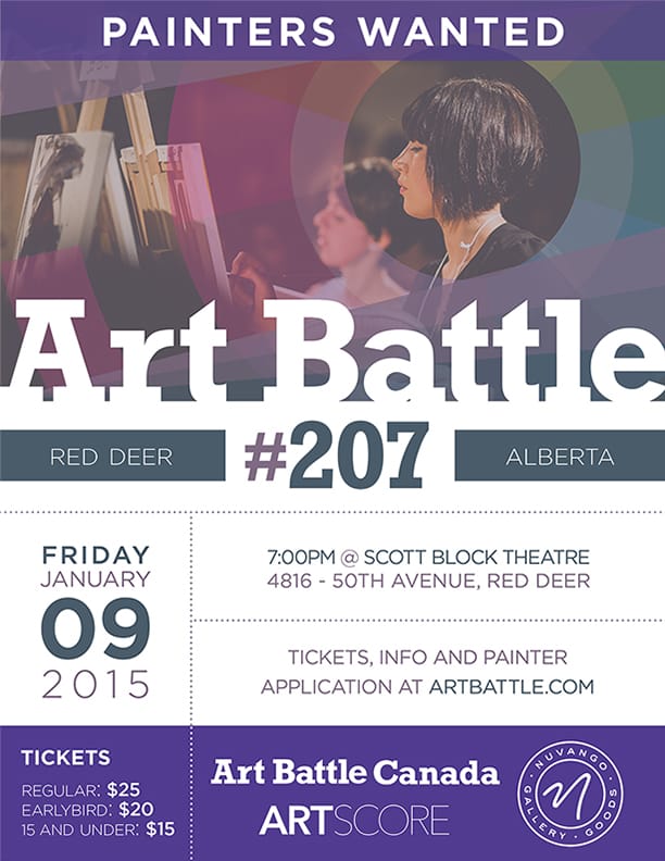 Art Battle 207 - Red Deer