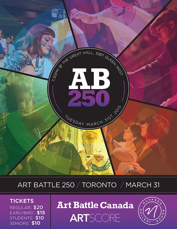 Art Battle 250 - Toronto