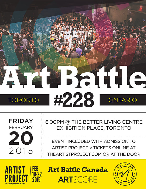 Art Battle 228 - Toronto - Artist Project