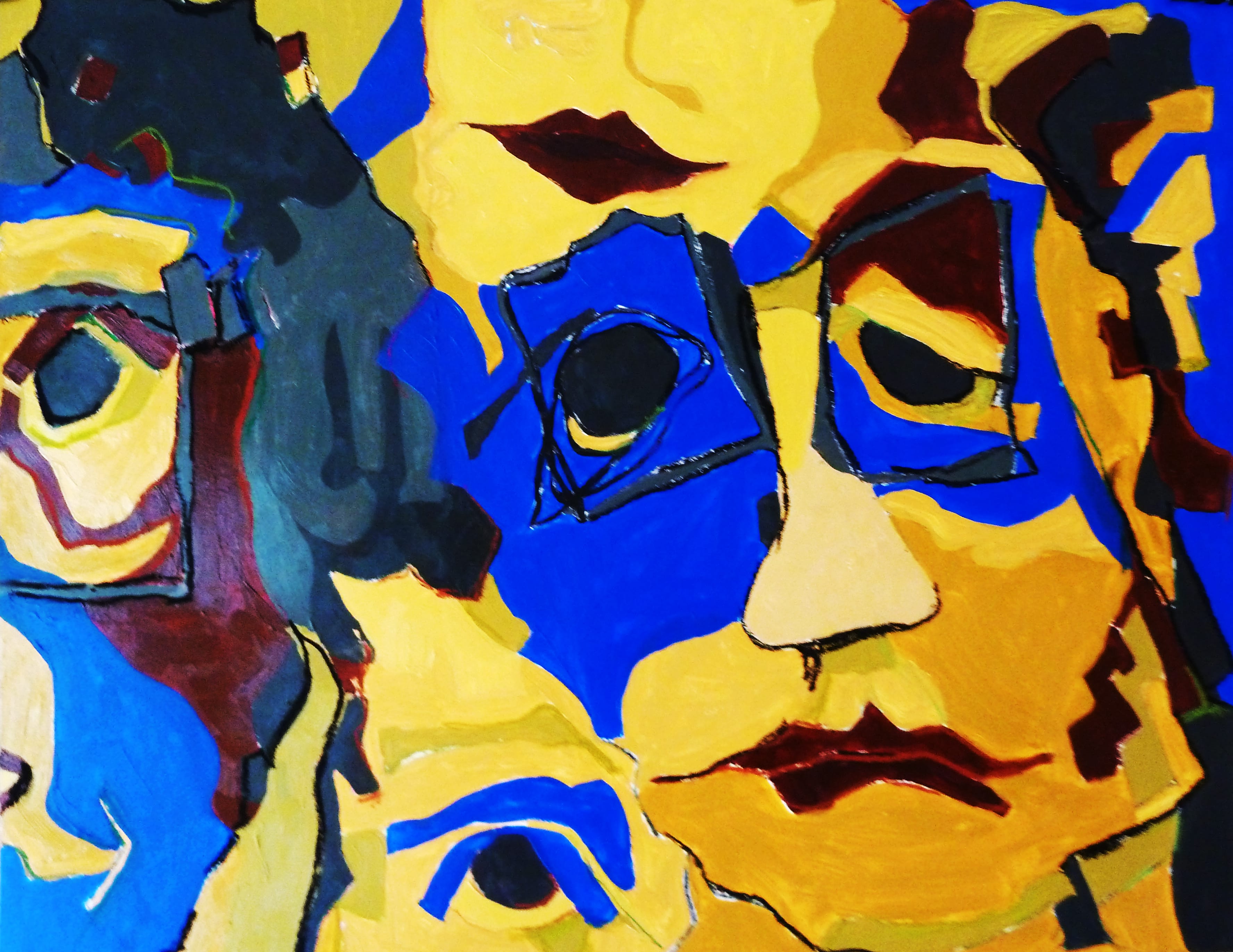 Another Face in the Crowd” Art Battle