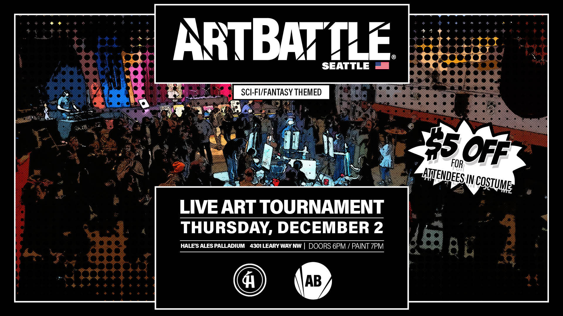 AB2226 Seattle December 2 2021 Art Battle